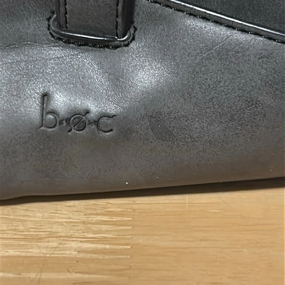 B.O.C. | Large Marbled Gray Suede Tote - Picture 2 of 11